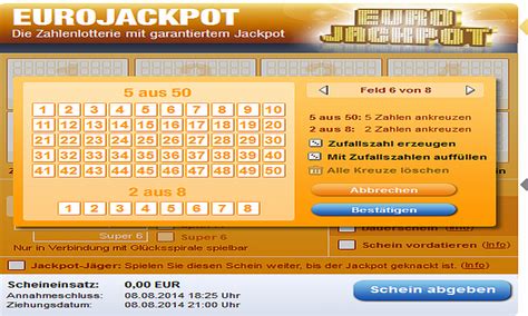 eurojackpot spielen online
